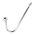 Hooks & Anchors Stainless Anal Hook With Ball 9