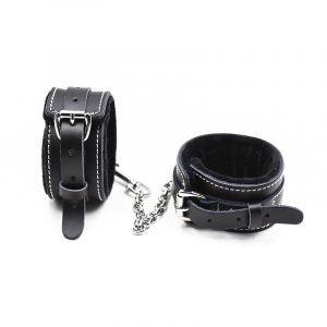 Ankle Cuffs Leather Ankle Bondage Cuff 2