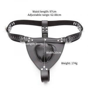 Chastity Belt Leather Chastity Belt for Men 3