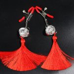 Nipple Clamps Red Nipple Clamps With Bells 9